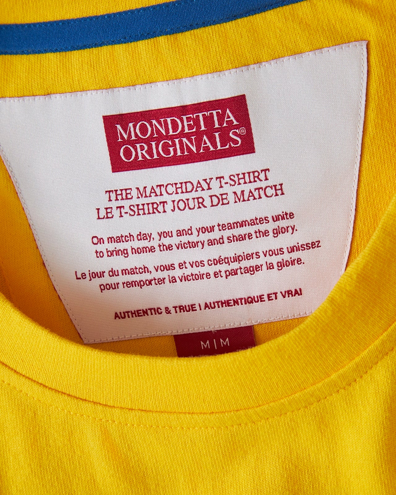 The Match Day T-Shirt - Match Day Yellow/Ecuador
