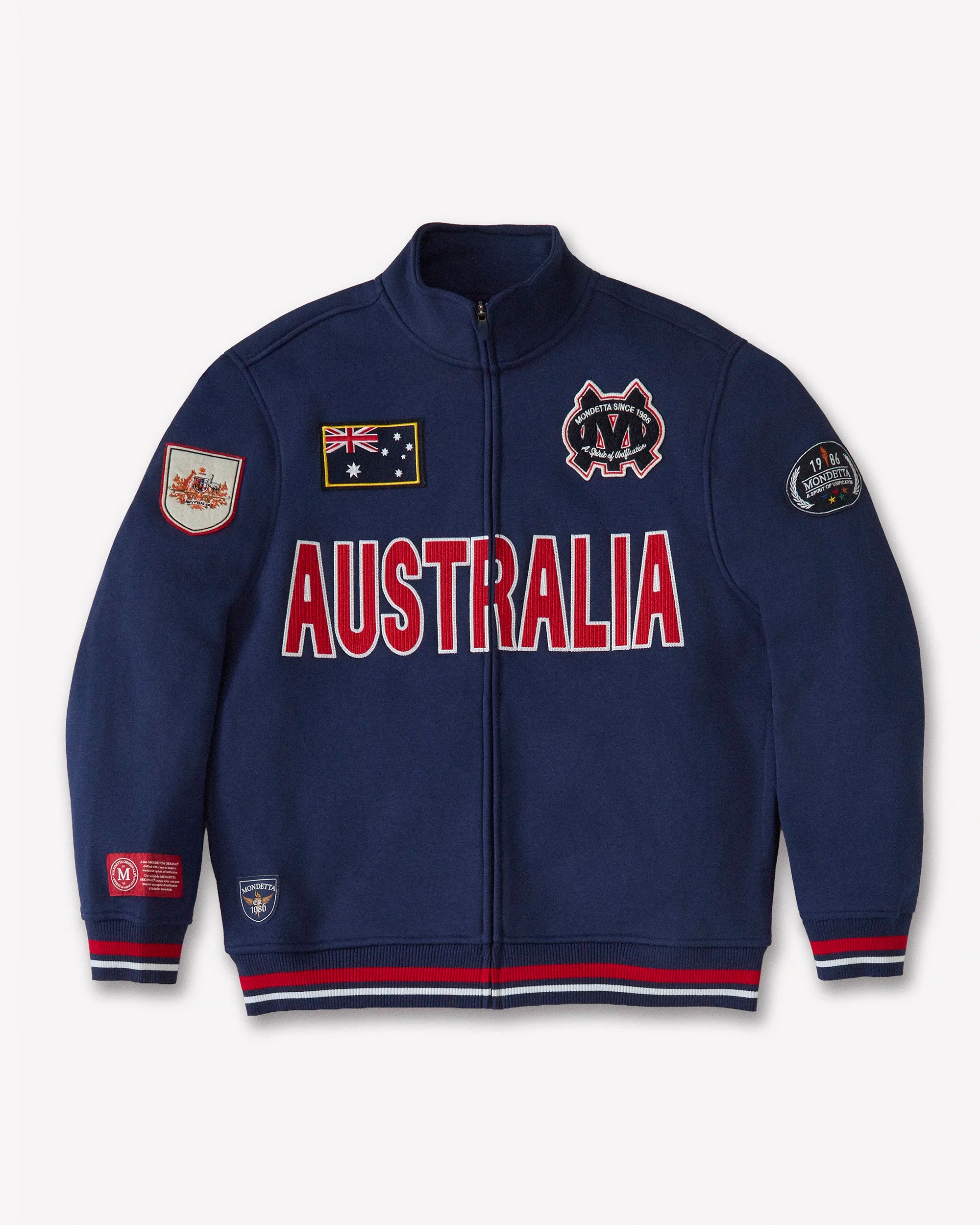 For general description, go to 'Main Product Description' region - The Pitch World Jacket - Pitch Navy/Australia