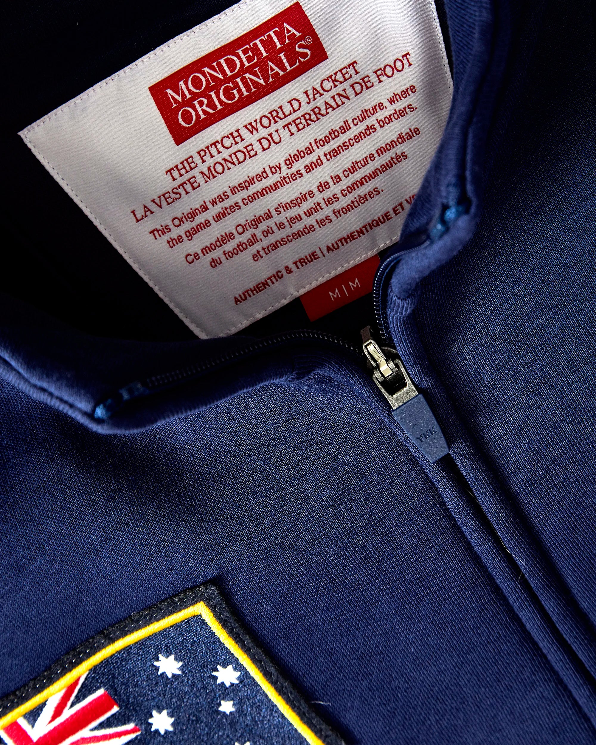 The Pitch World Jacket - Pitch Navy/Australia