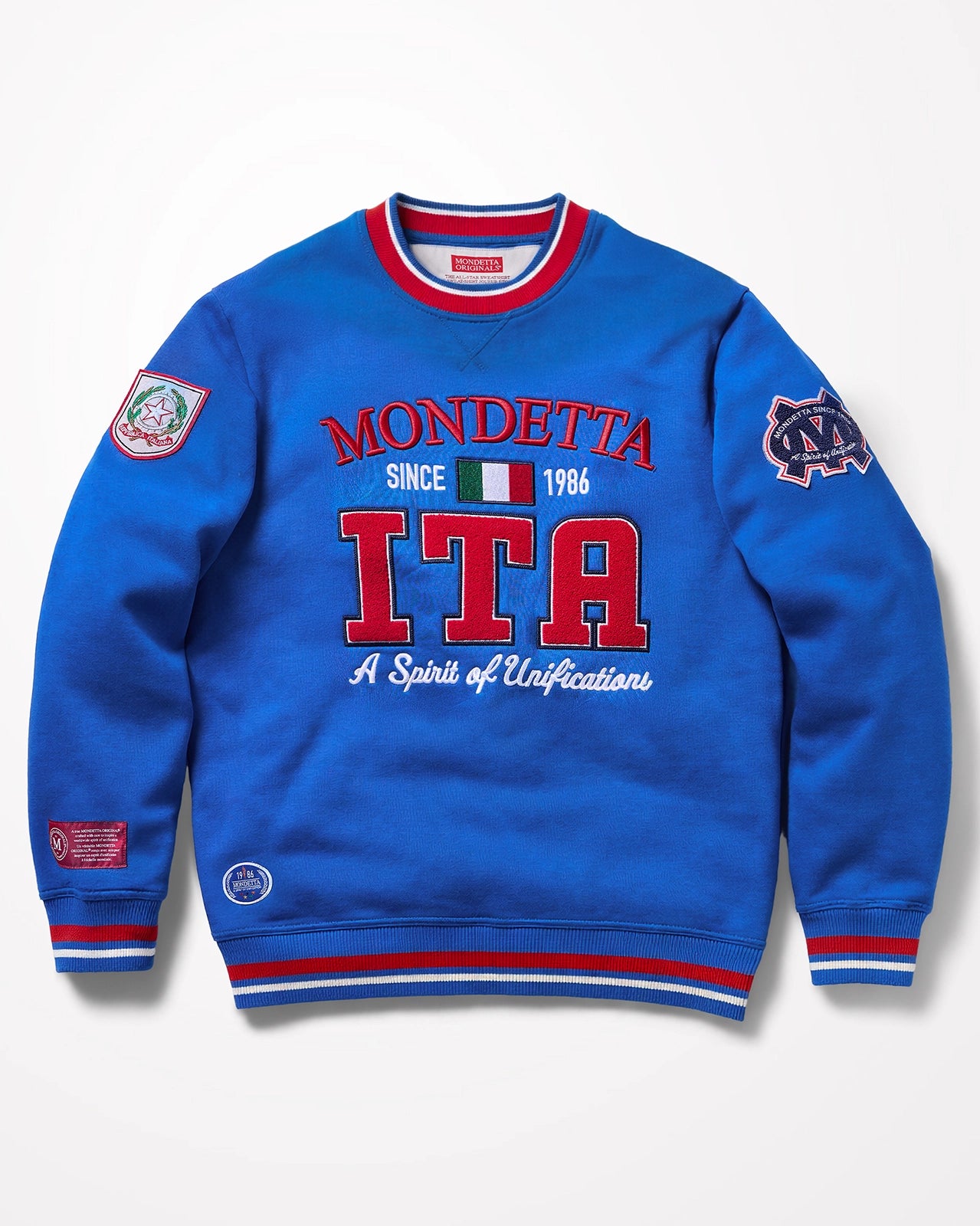The All Star Crew Neck Sweatshirt - All Star Blue/Italy