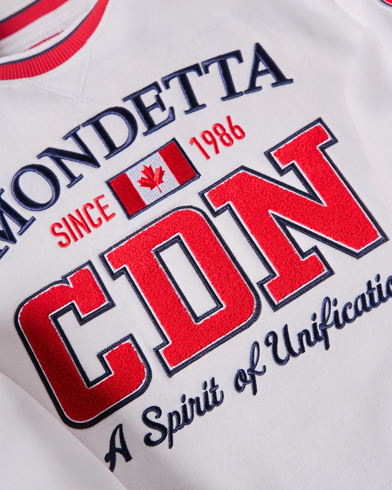 The All Star Crew Neck Sweatshirt - All Star White/Canada