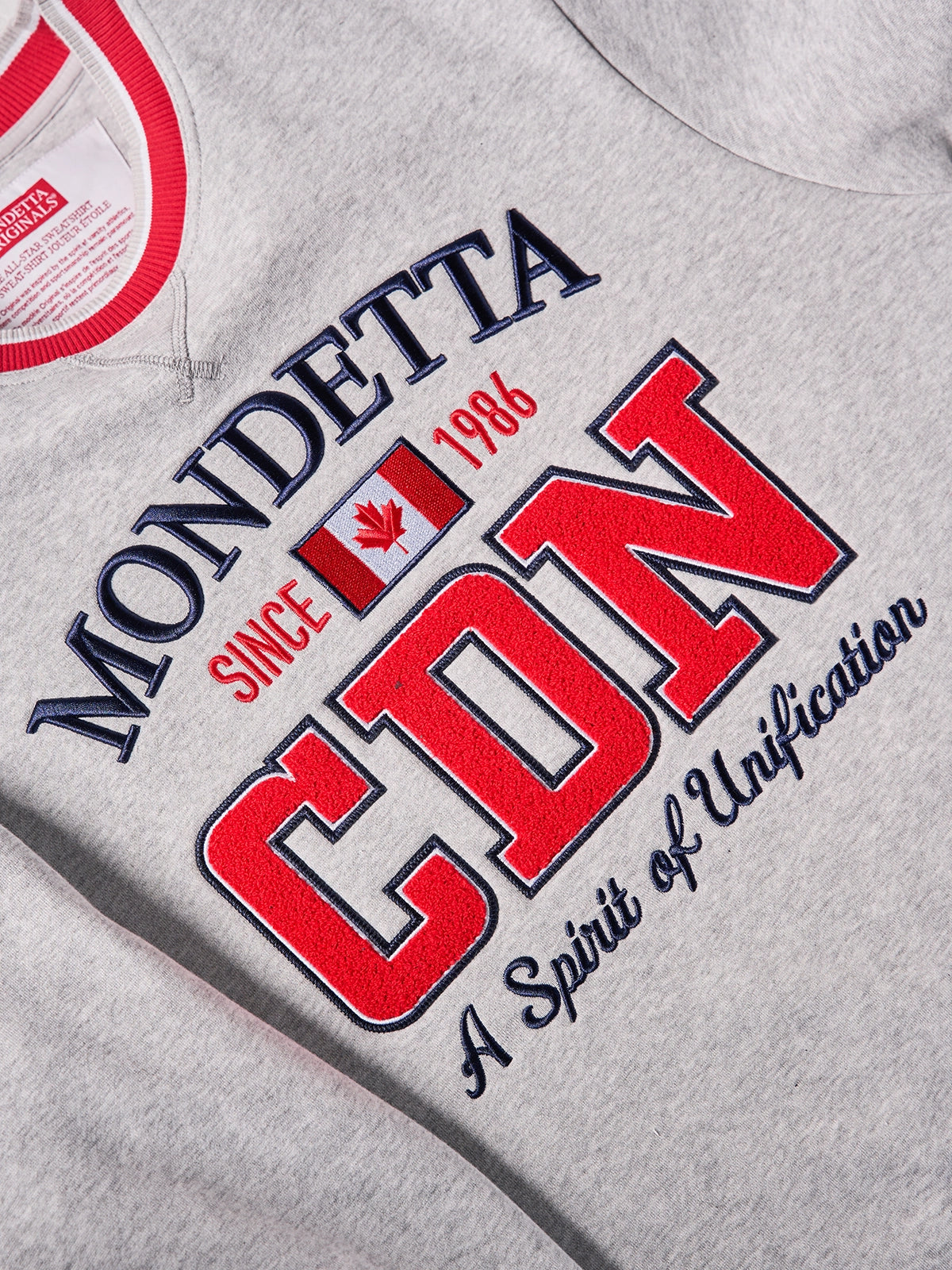 The All-Star Crew Neck Sweatshirt - All-Star Htr Grey/Canada