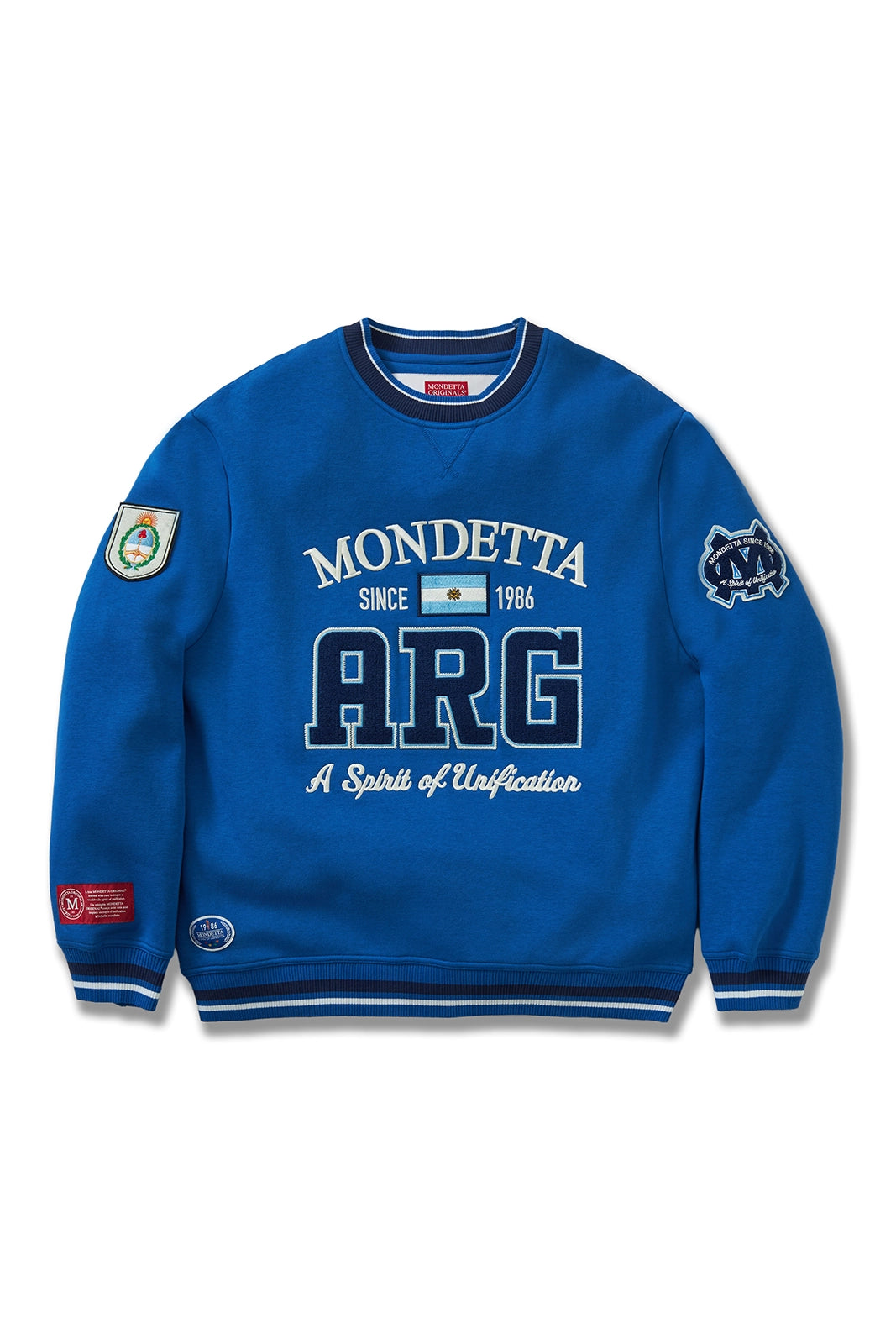 The All-Star Crew Neck Sweatshirt - All Star Blue/Argentina
