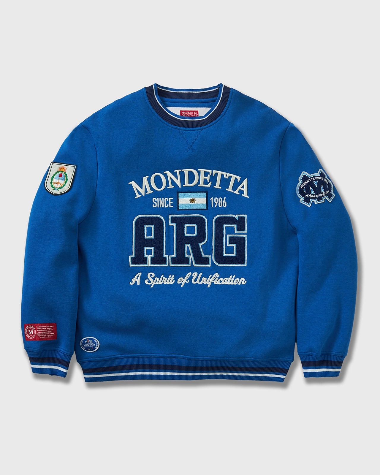 The All-Star Crew Neck Sweatshirt - All Star Blue/Argentina