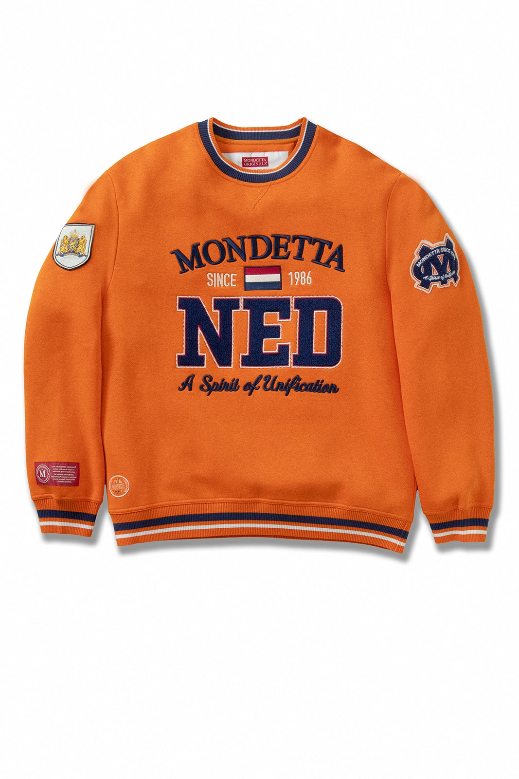 The All-Star Crew Neck Sweatshirt - All Star Orange/Netherlands