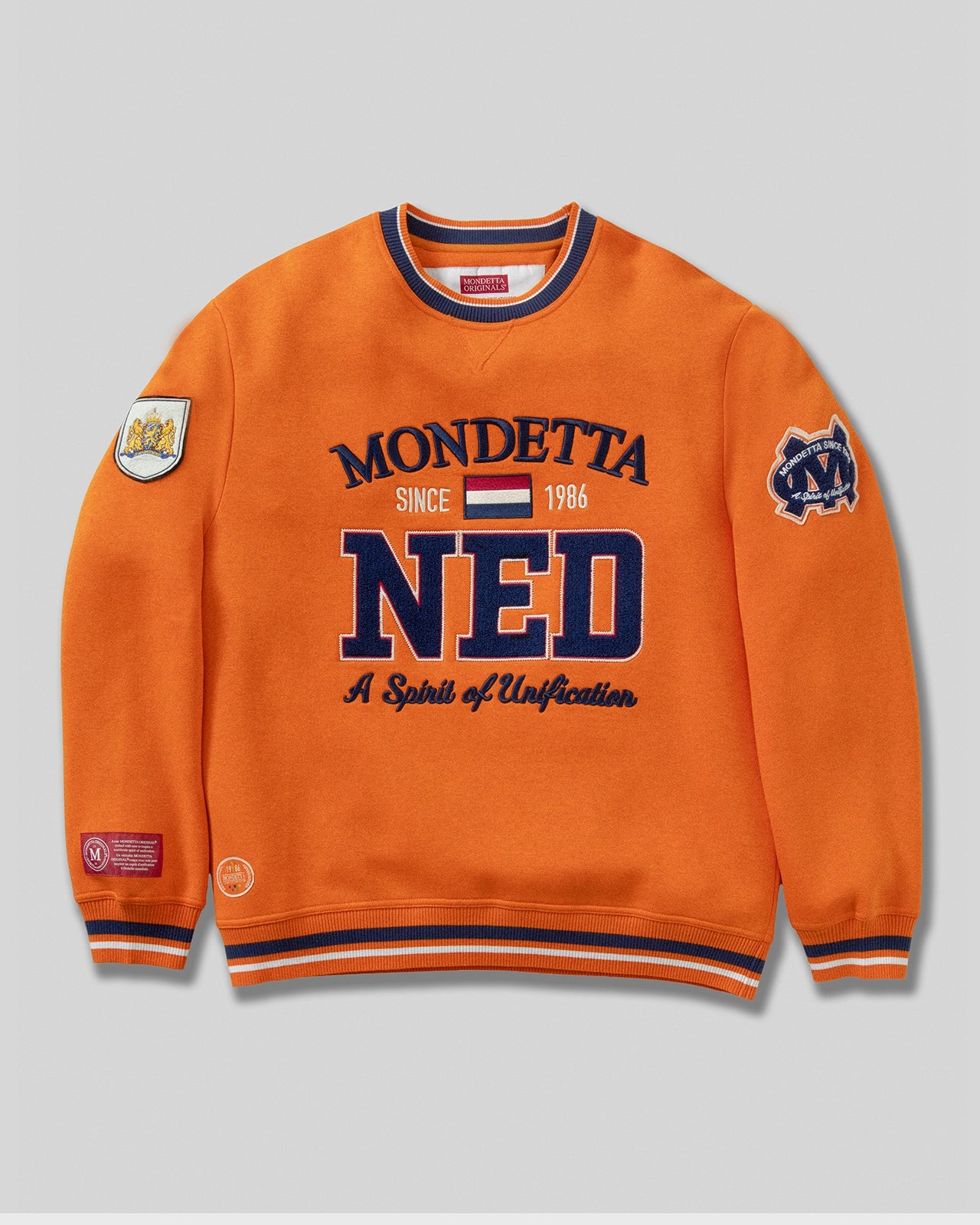 The All-Star Crew Neck Sweatshirt - All Star Orange/Netherlands