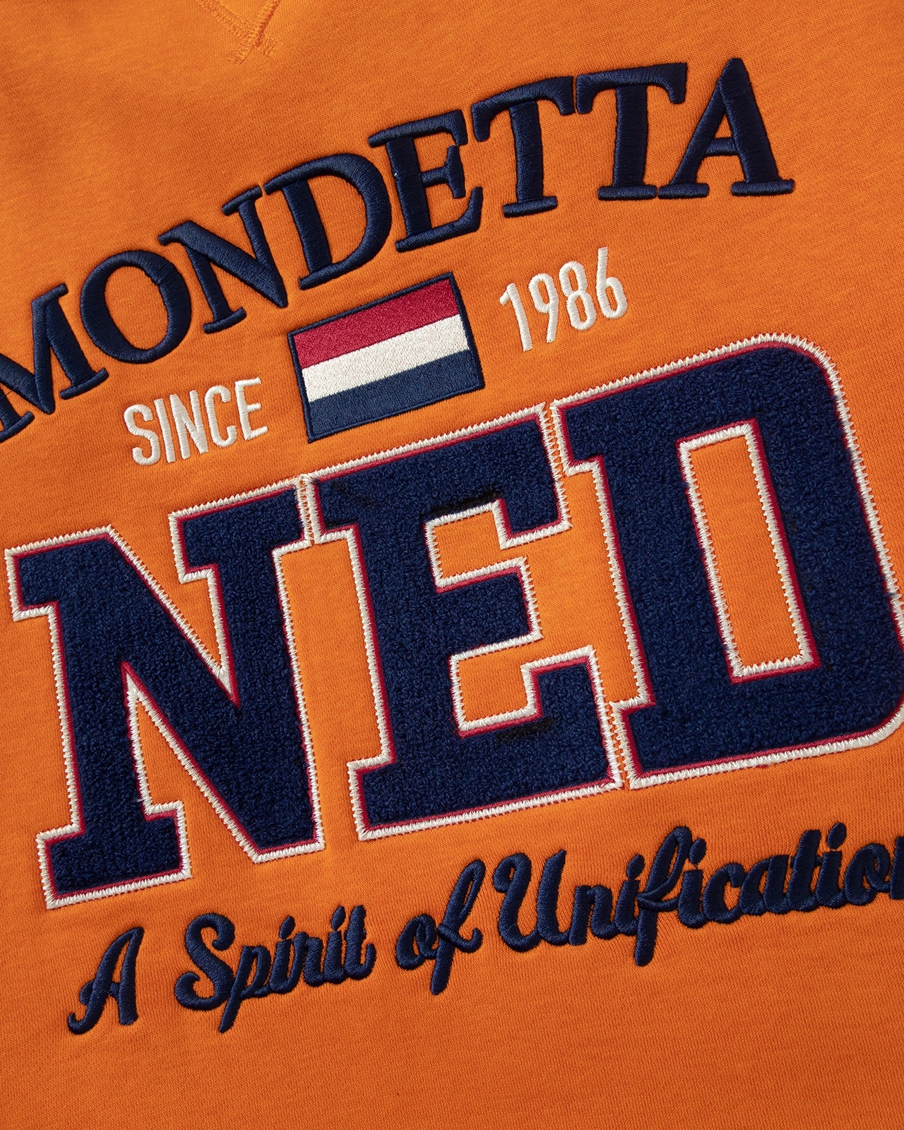 The All-Star Crew Neck Sweatshirt - All Star Orange/Netherlands