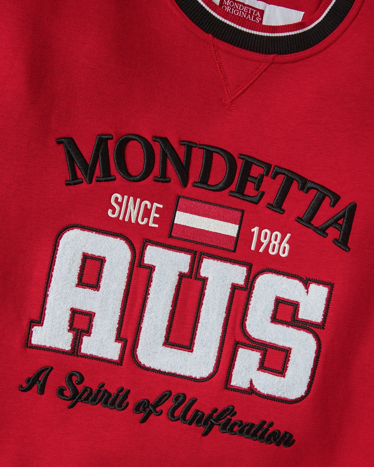 The All-Star Crew Neck Sweatshirt - All Star Red/Austria