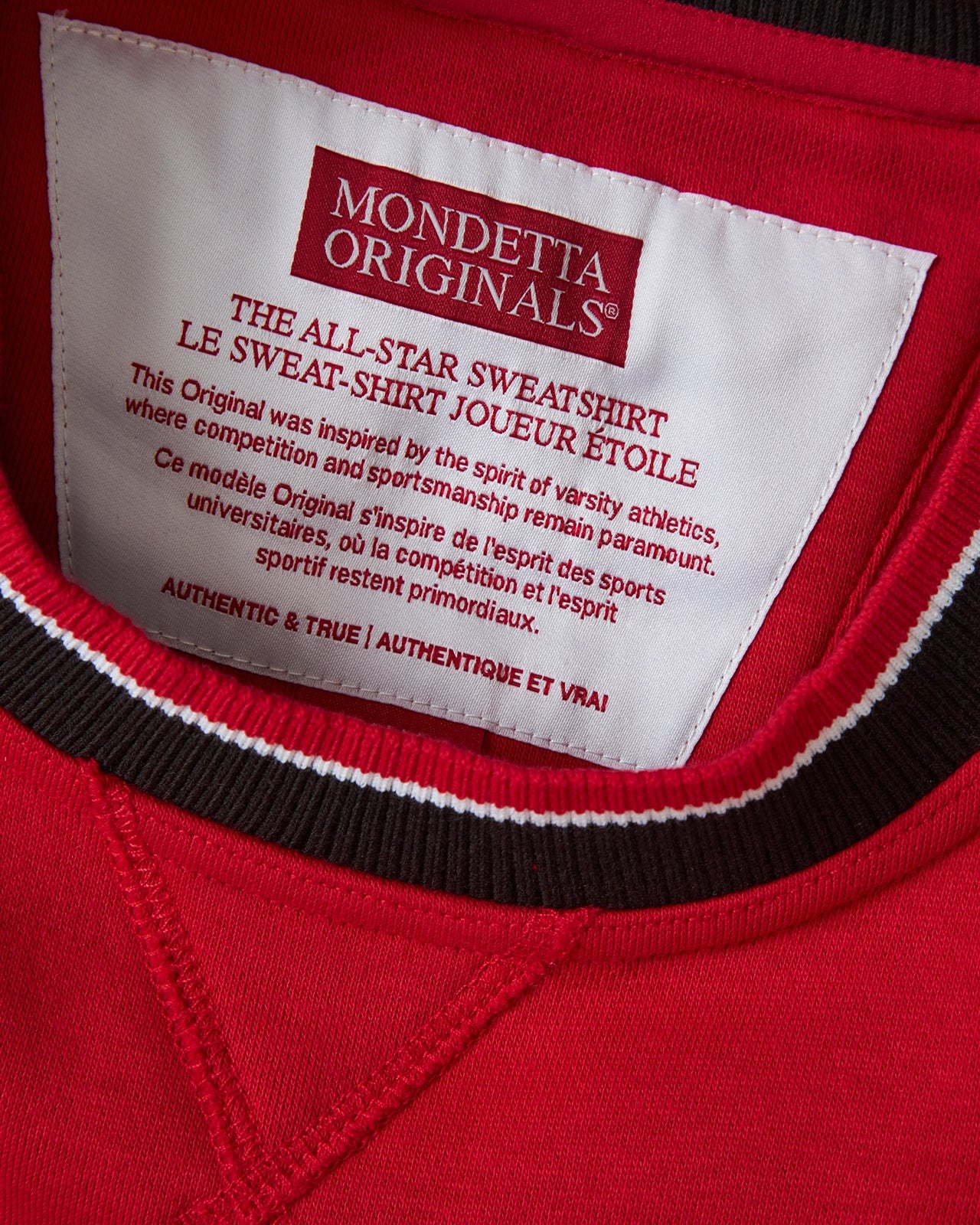 The All-Star Crew Neck Sweatshirt - All Star Red/Austria