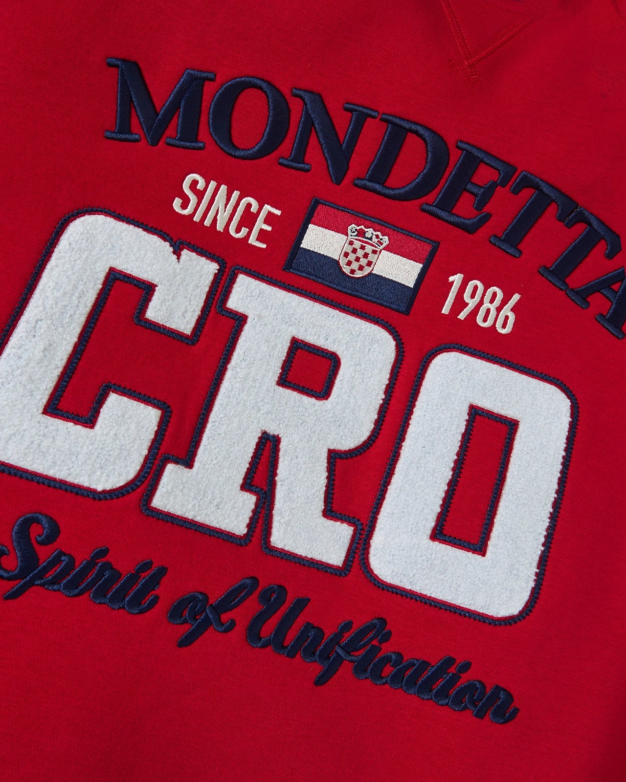 The All-Star Crew Neck Sweatshirt - All Star Red/Croatia