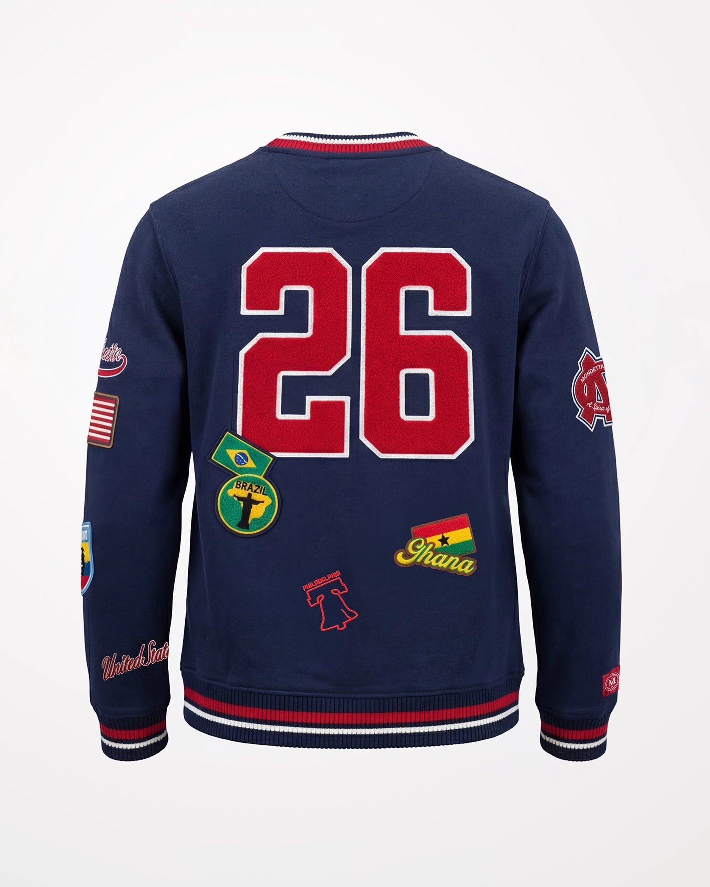 The Unity Crew Neck Sweatshirt - Unity Sweatshirt Navy/Philly