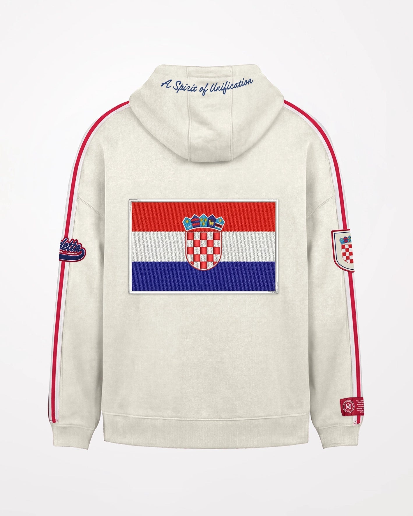 The Breakaway Hoodie - Breakaway White/Croatia
