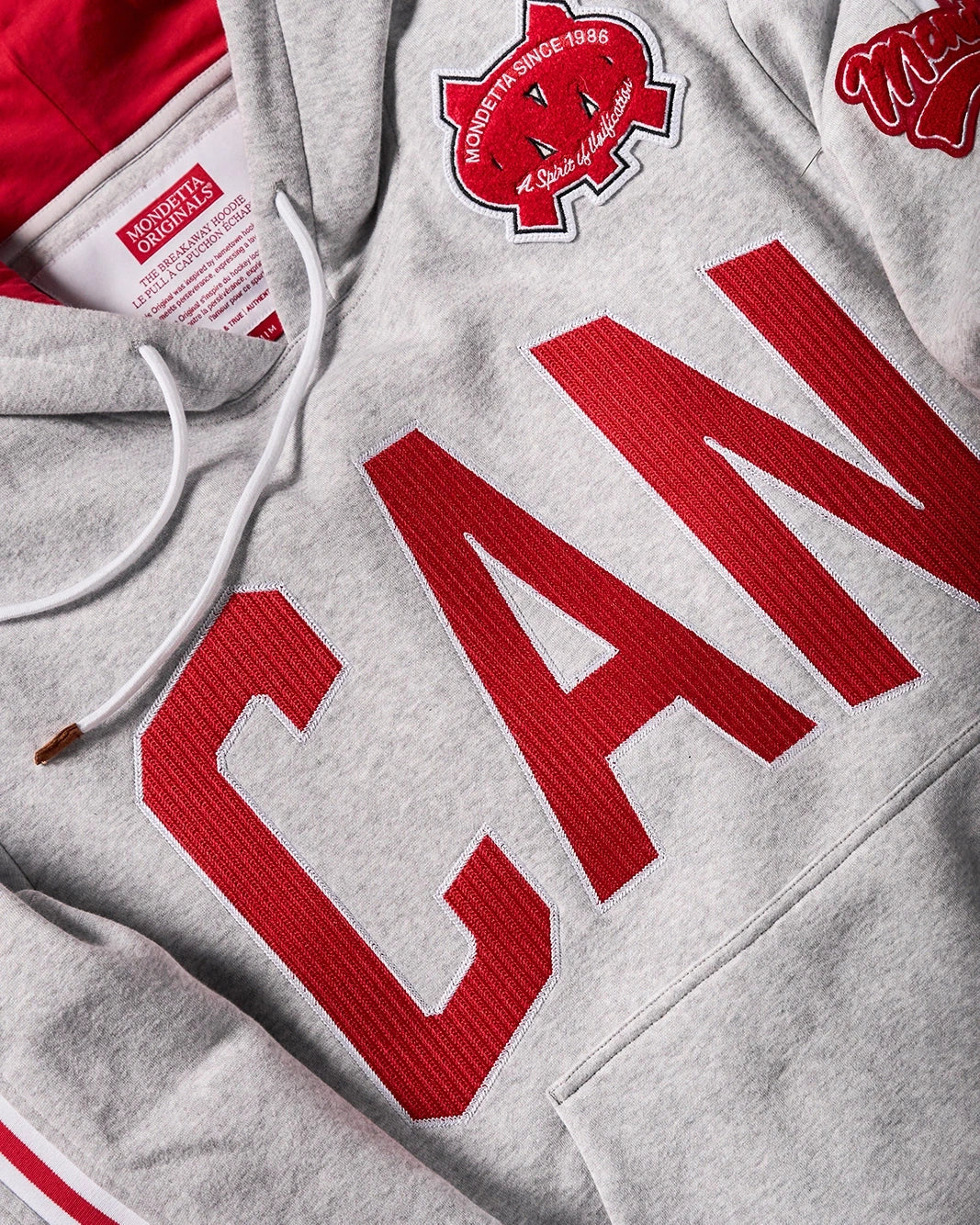 The Breakaway Hoodie - Htr Grey/Canada