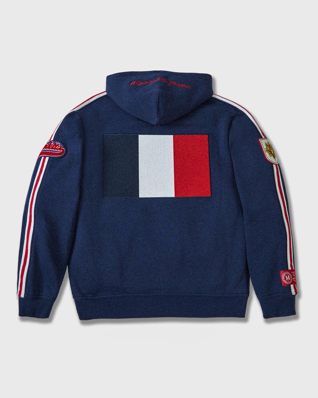 The Breakaway Hoodie - Breakaway Navy/France