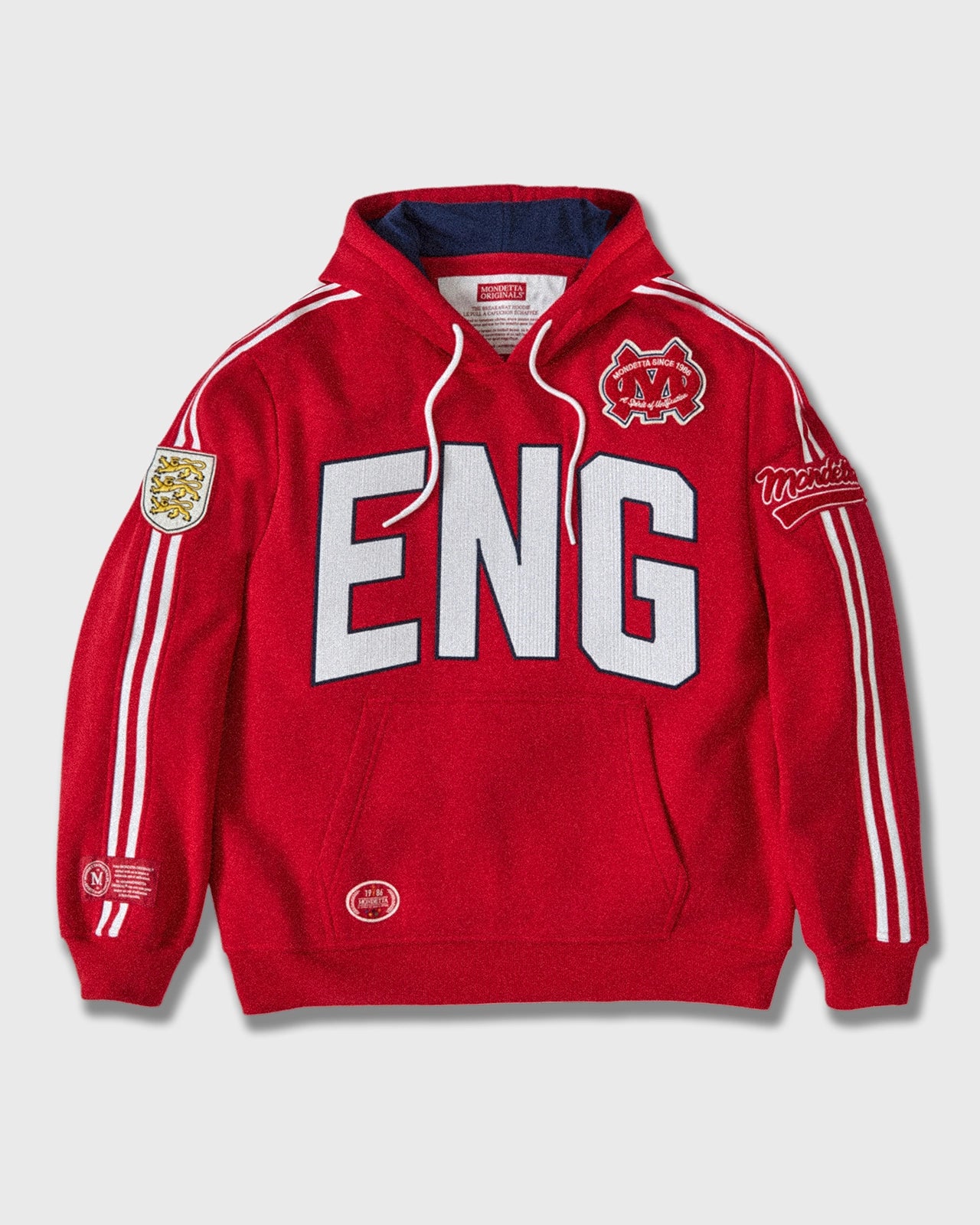 The Breakaway Hoodie - Breakaway Red/England