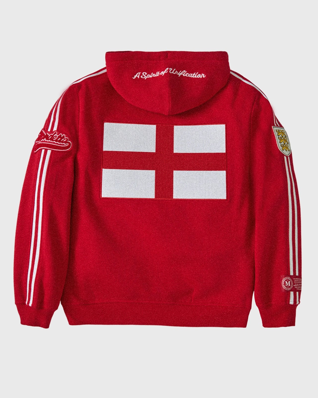 The Breakaway Hoodie - Breakaway Red/England