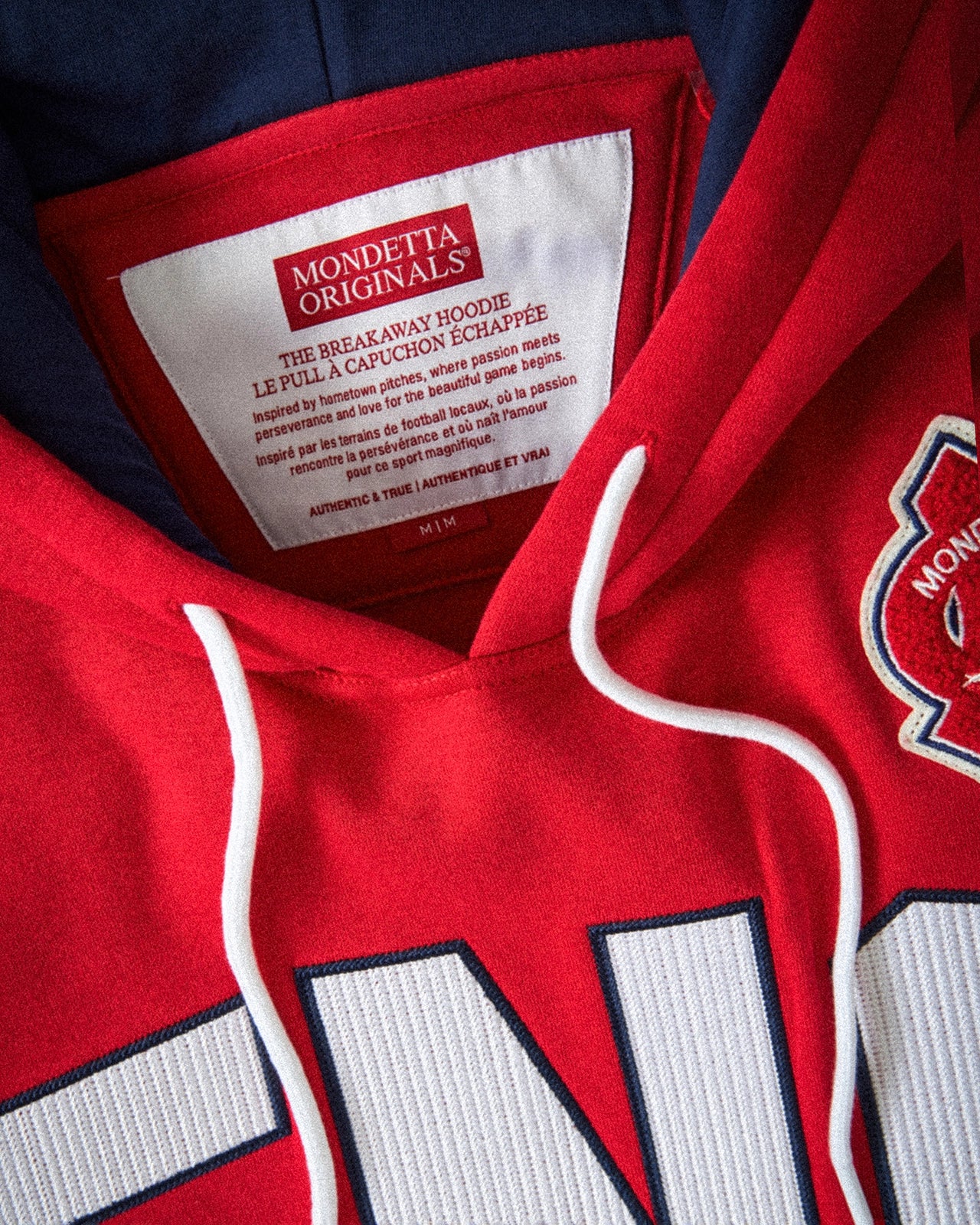 The Breakaway Hoodie - Breakaway Red/England
