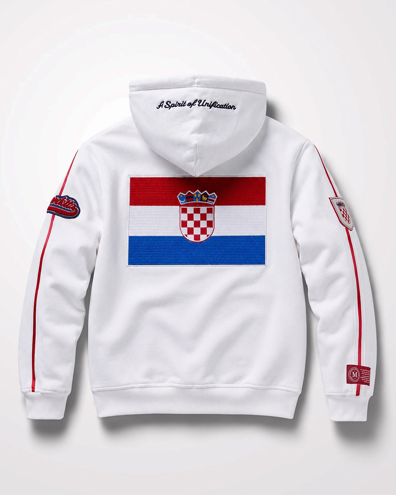 The Breakaway Hoodie - Breakaway White/Croatia