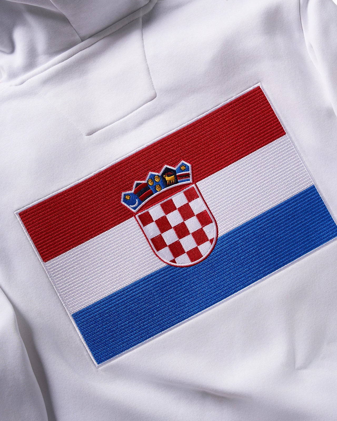 The Breakaway Hoodie - Breakaway White/Croatia