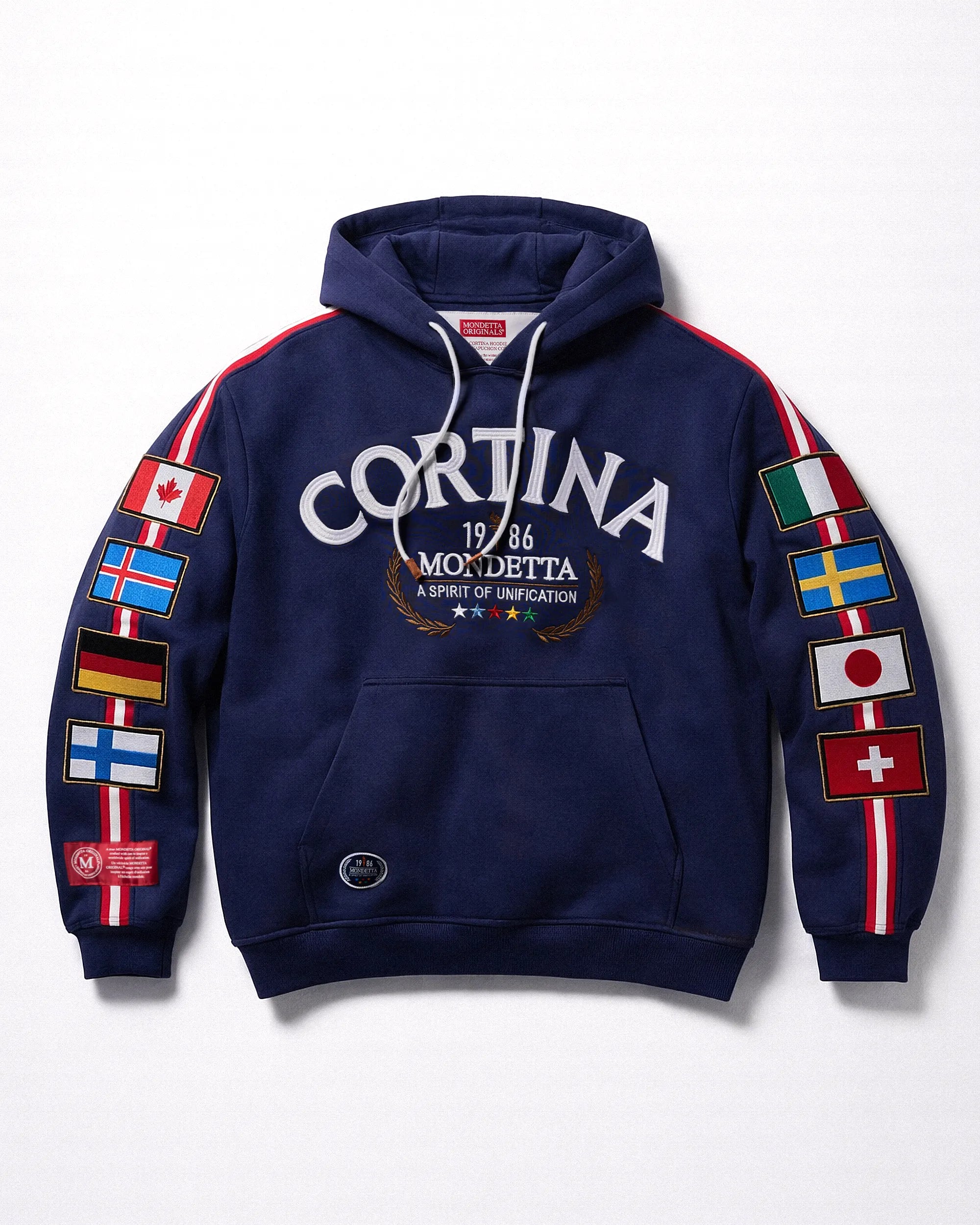 The Cortina Hoodie - Navy