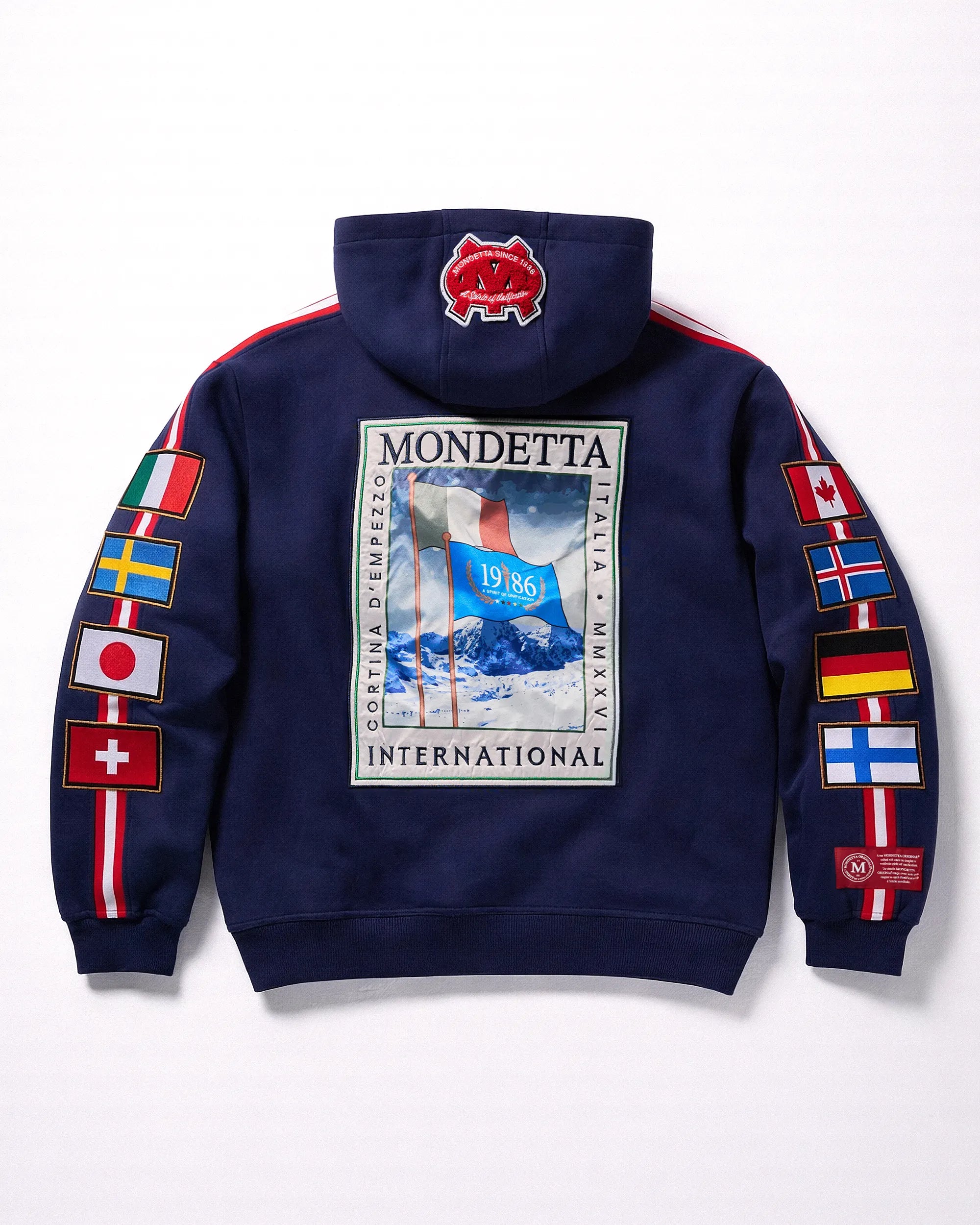 The Cortina Hoodie - Navy