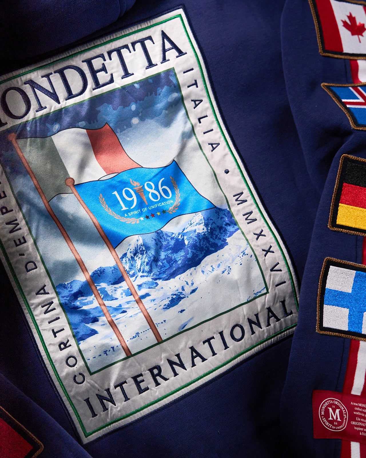 The Cortina Hoodie - Navy