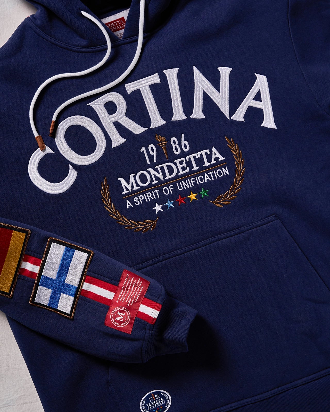 The Cortina Hoodie - Navy