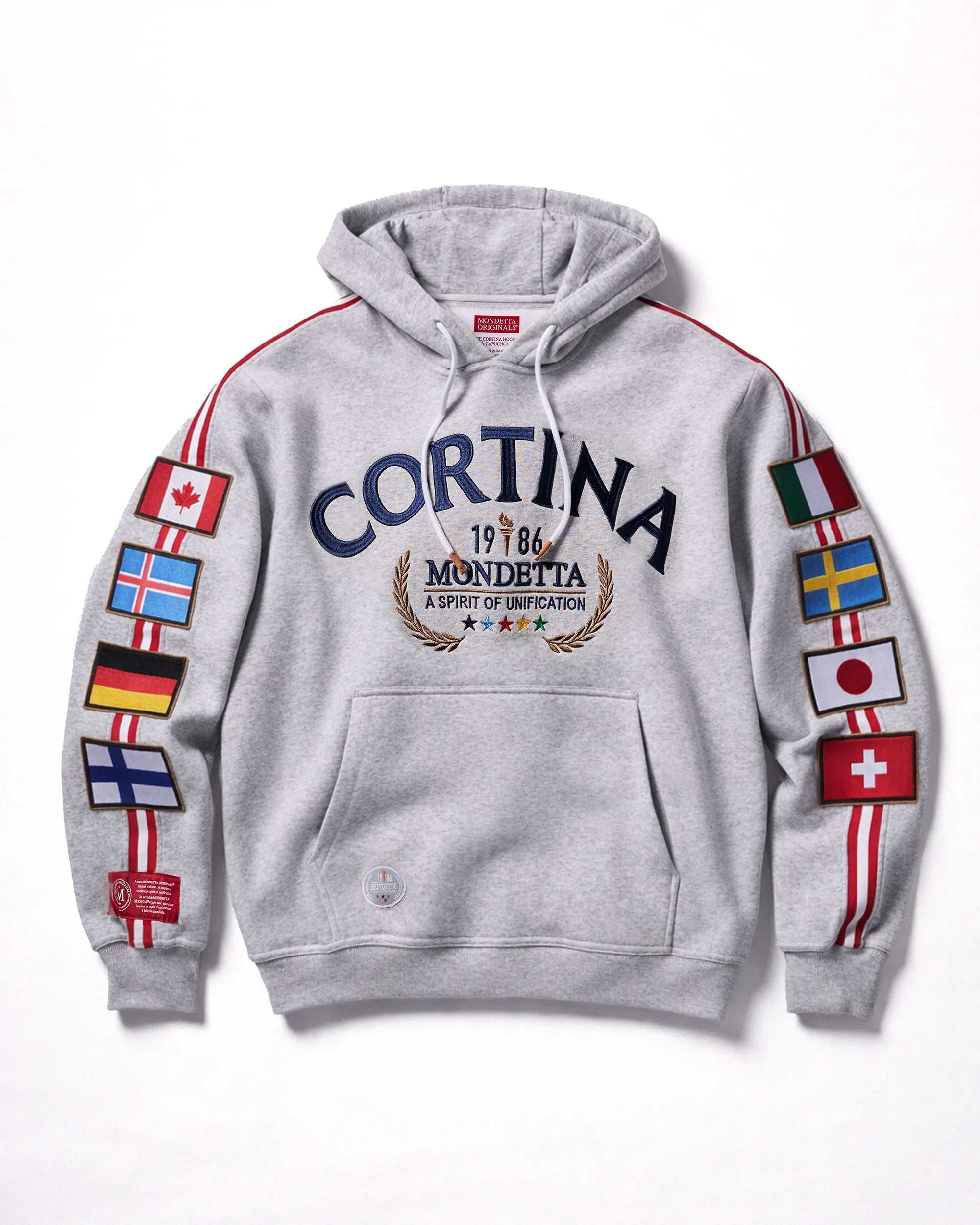 The Cortina Hoodie - Htr Grey