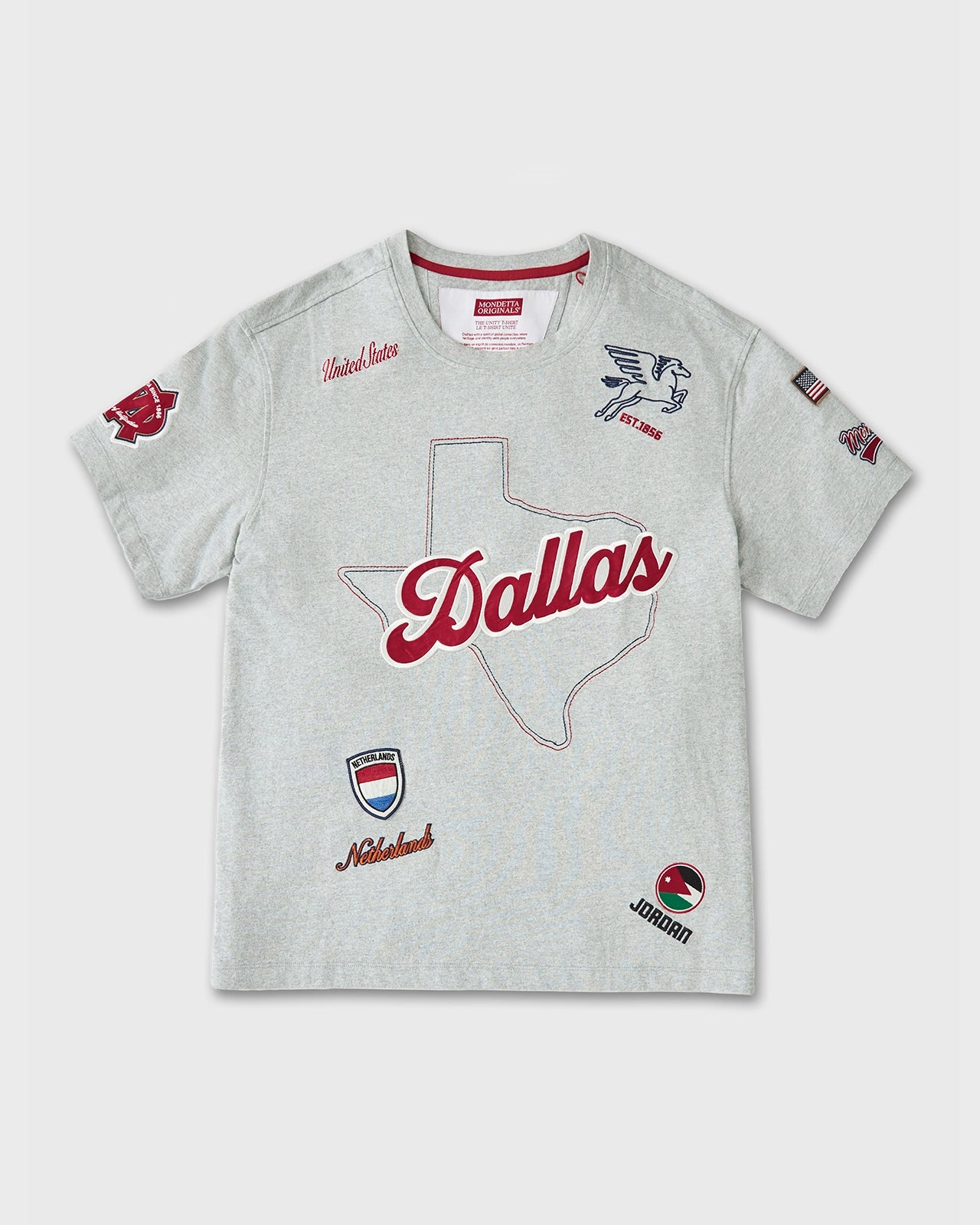 The Unity T-Shirt - Unity T-Shirt Htr Grey/Dallas