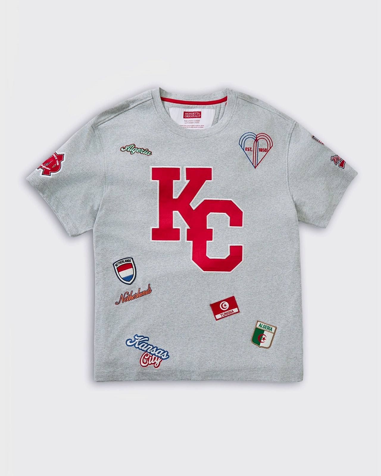The Unity T-Shirt - Unity T-Shirt Htr Grey/KC