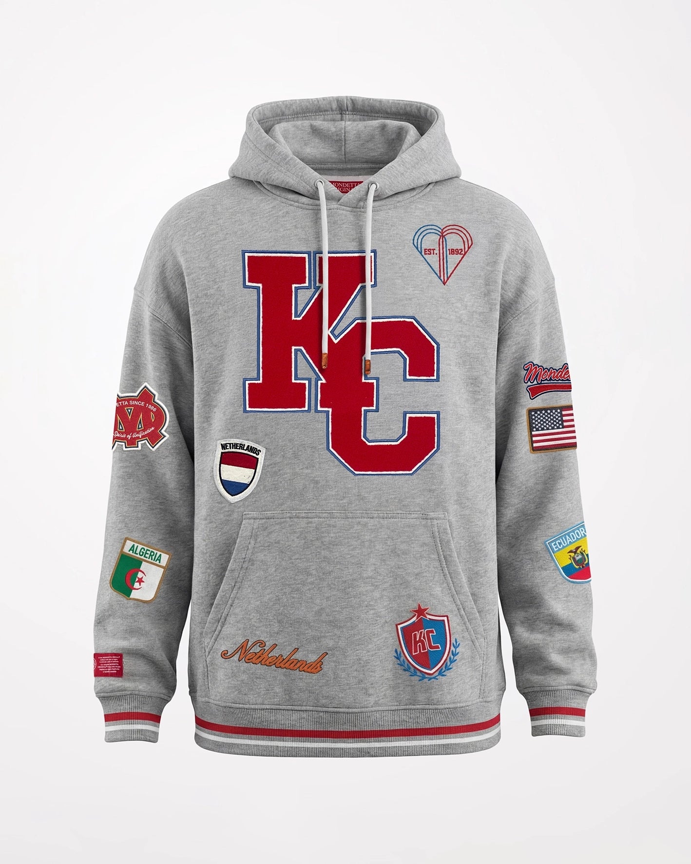 The Unity Hoodie - Unity Hoodie Htr Grey/KC