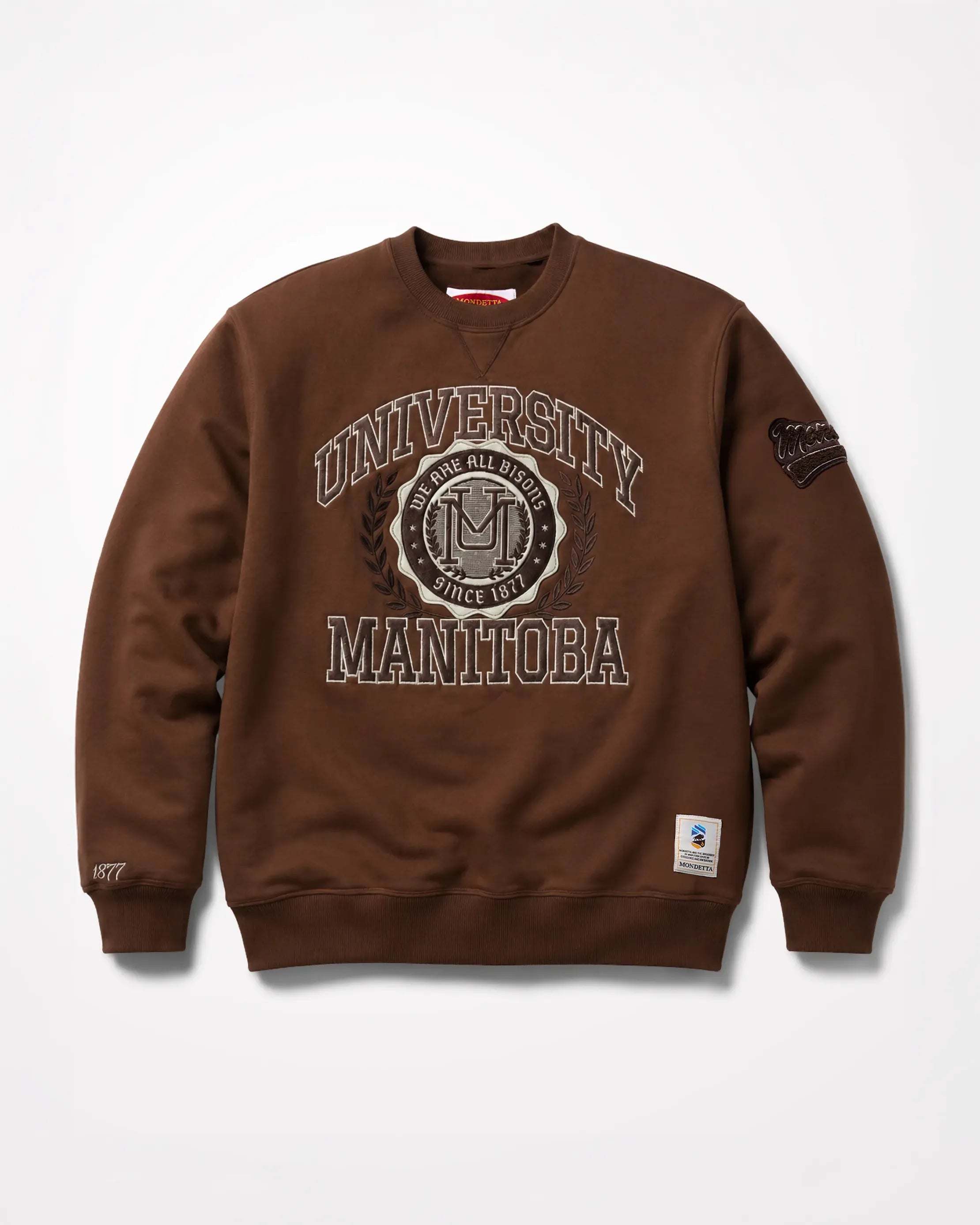 The UOM Classic Crew - Chocolate Brown