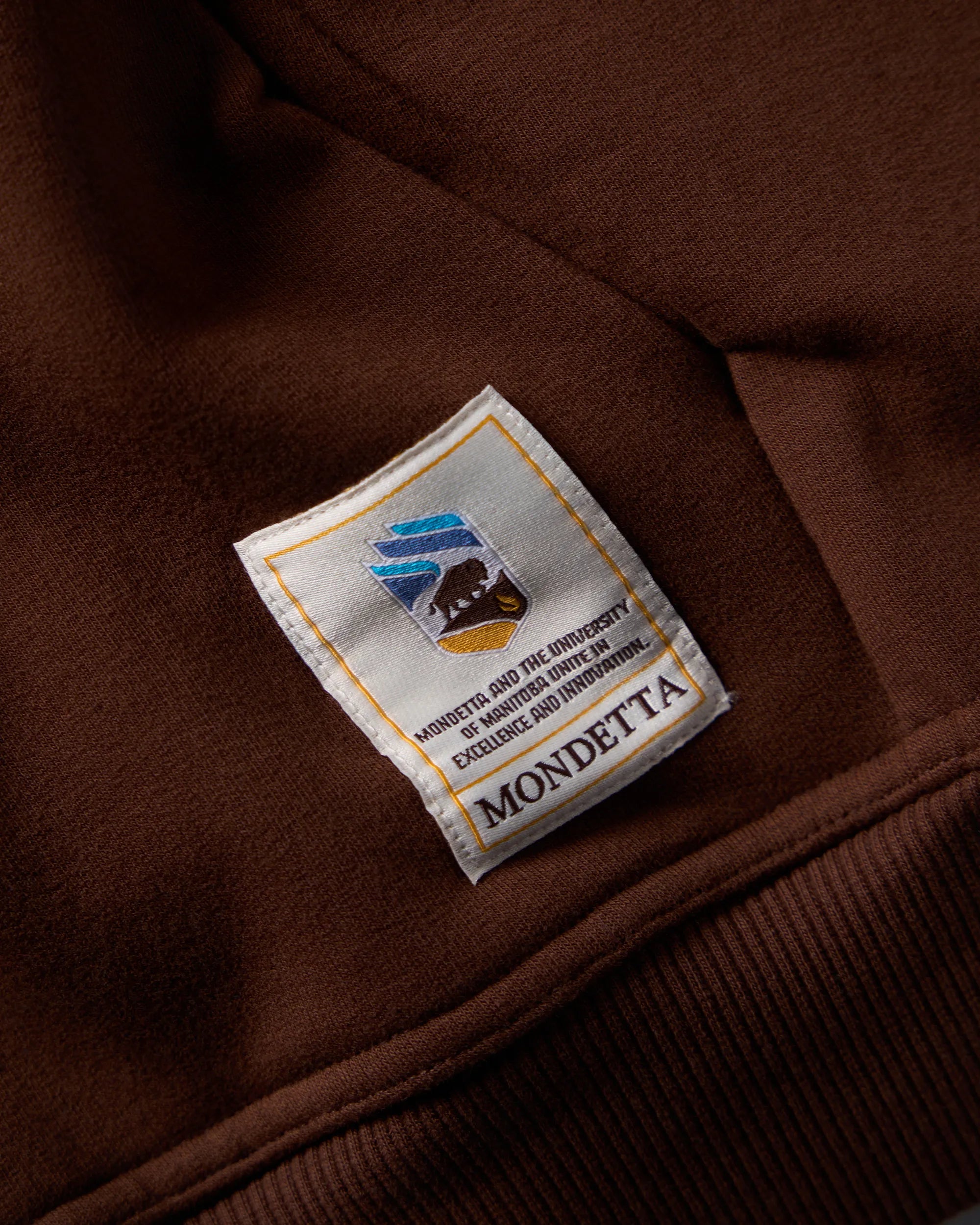 The UOM Hoodie - Chocolate Brown