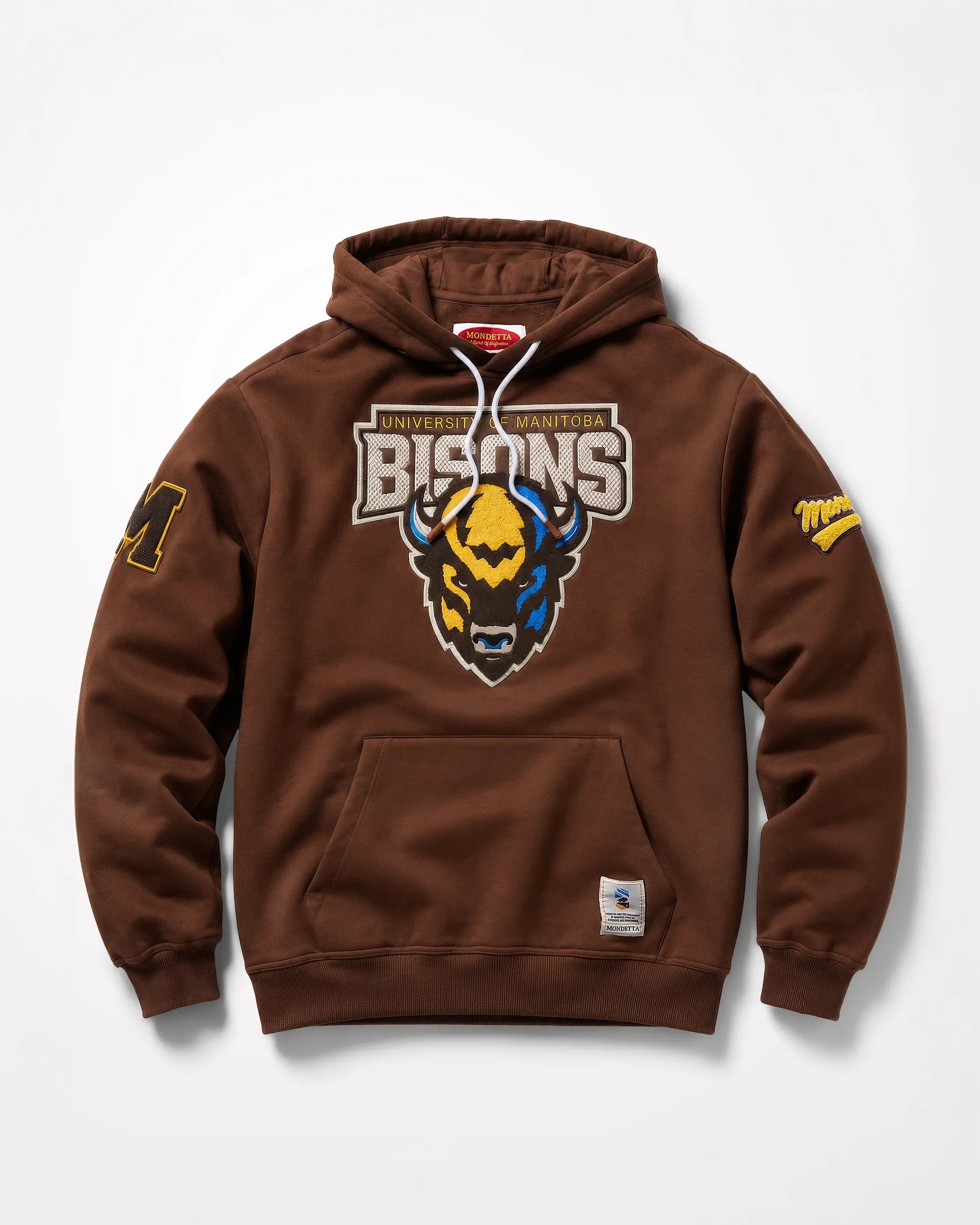 The Bison Hoodie - Chocolate Brown