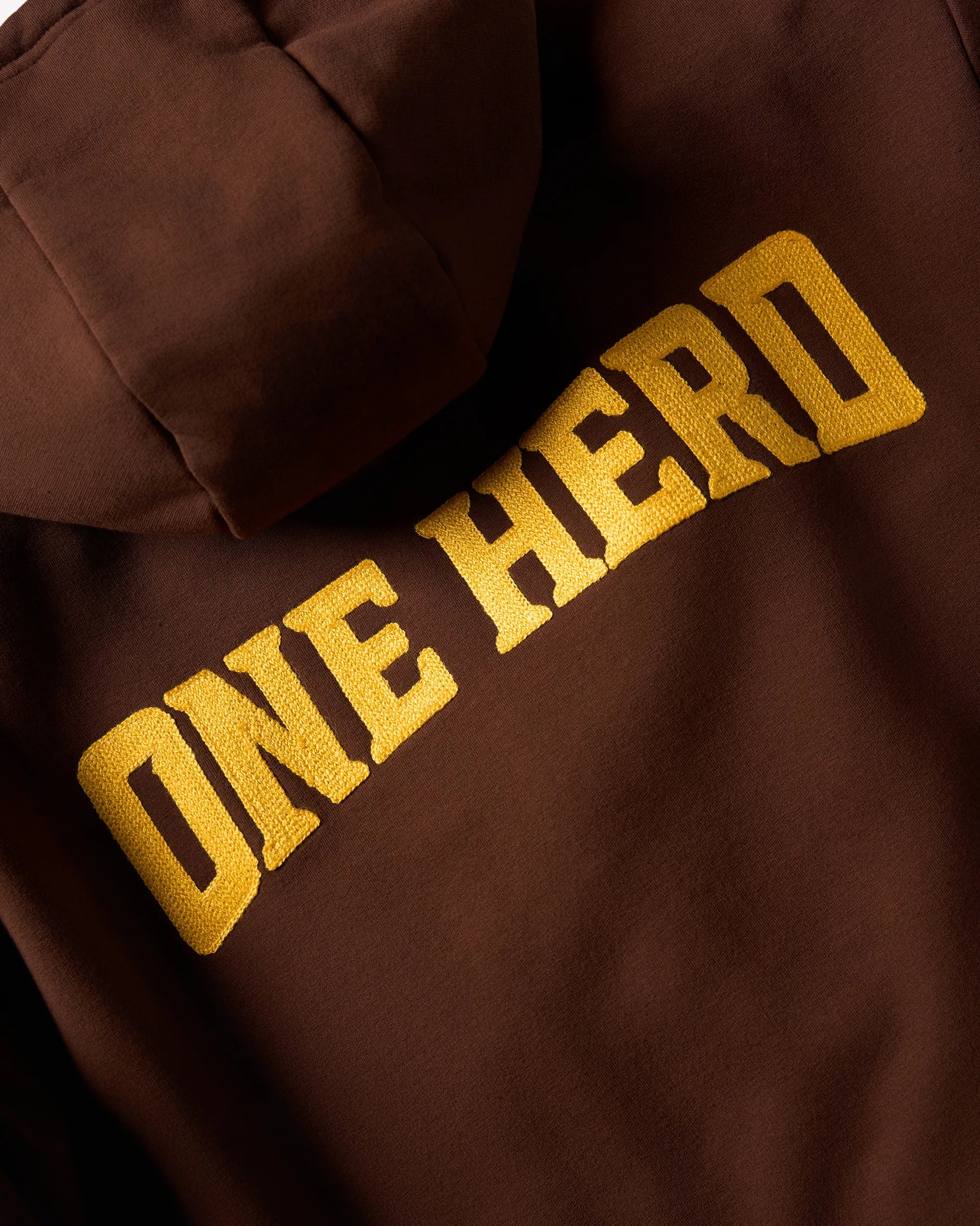 The Bison Hoodie - Chocolate Brown