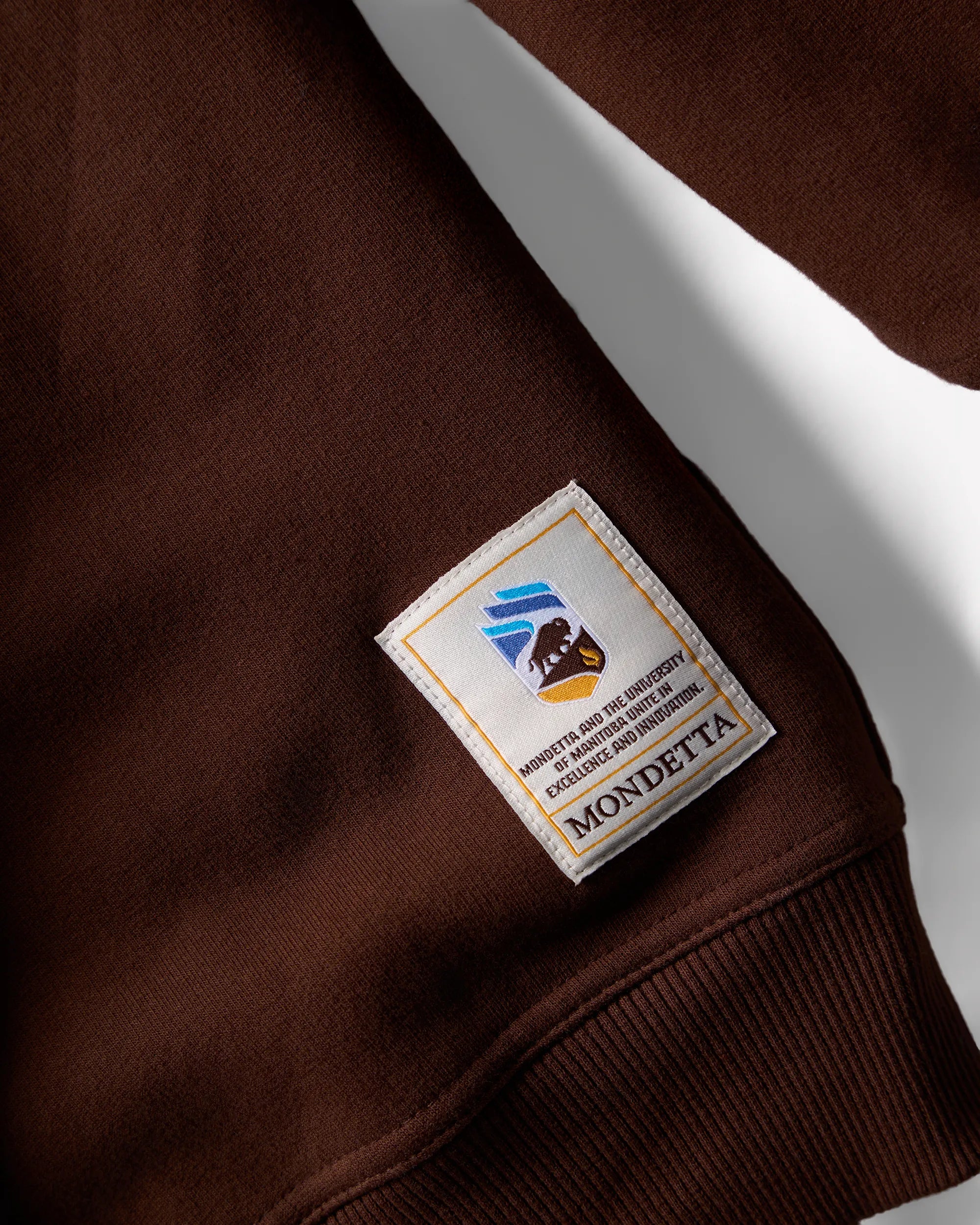 The Bison Hoodie - Chocolate Brown