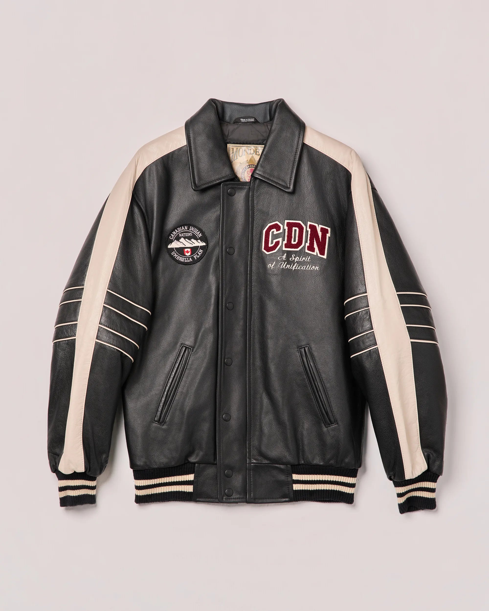 ‘A Spirit of Unification’ CDN Leather Jacket