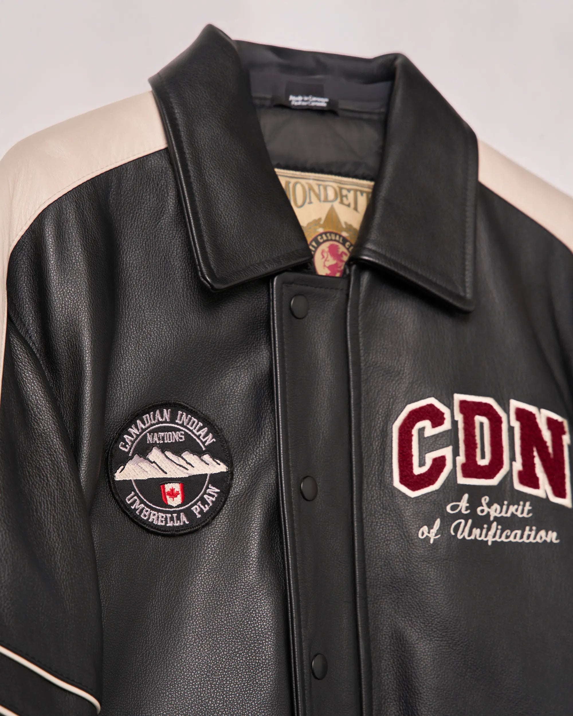 ‘A Spirit of Unification’ CDN Leather Jacket