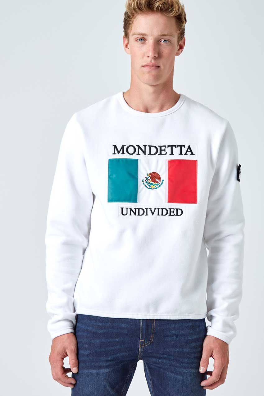 Homage Classic Fit Sweatshirt - Mexico - White