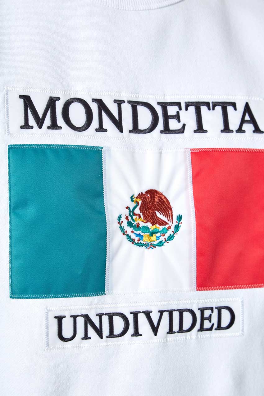Homage Classic Fit Sweatshirt - Mexico - White
