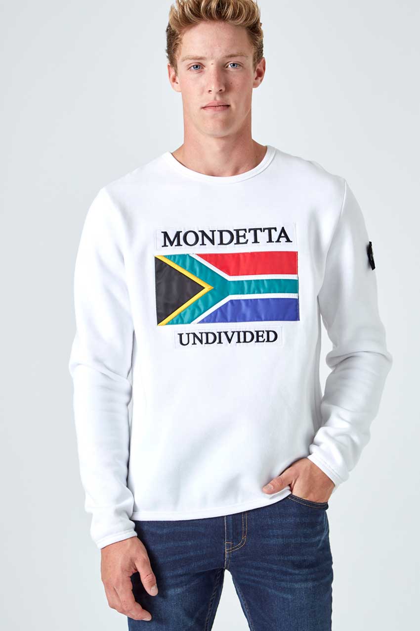 Homage Classic Fit Sweatshirt - South Africa - White