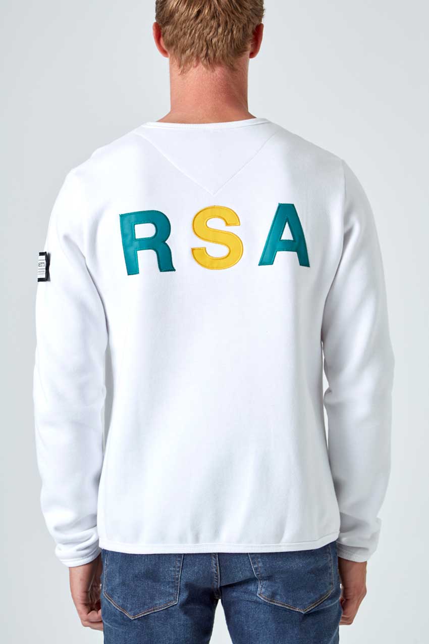 Homage Classic Fit Sweatshirt - South Africa - White