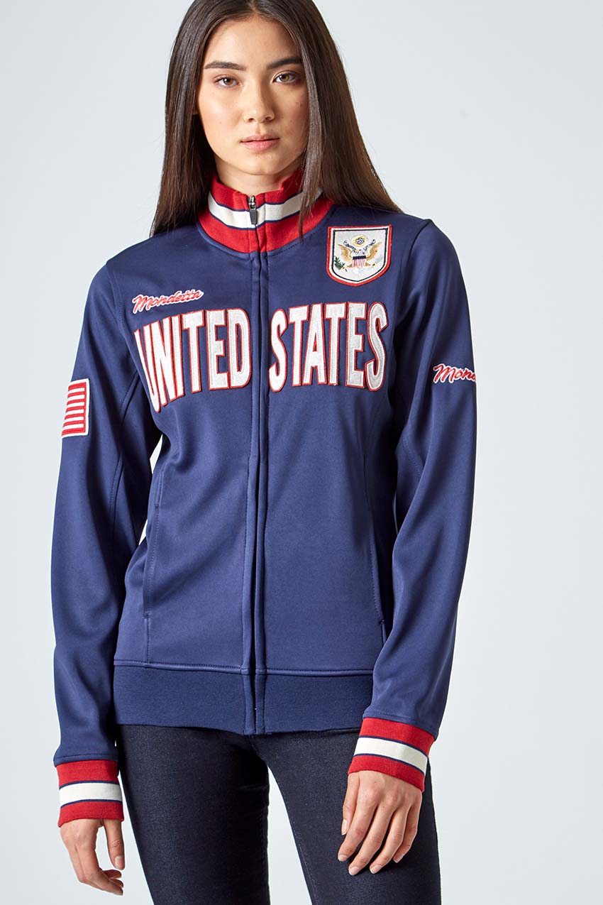Pitch Track Jacket - Navy Sky-United States