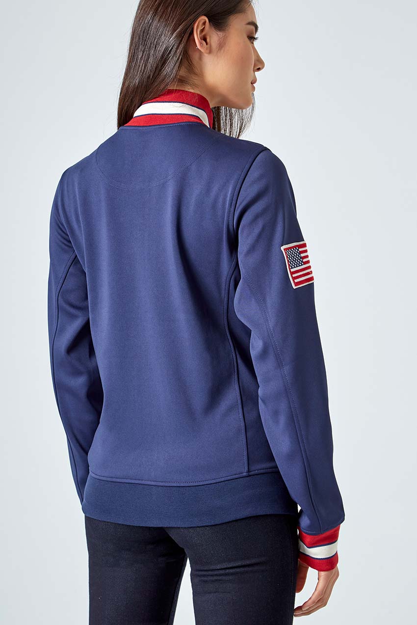 Pitch Track Jacket - Navy Sky-United States