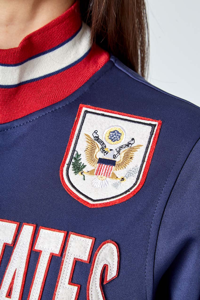 Pitch Track Jacket - Navy Sky-United States