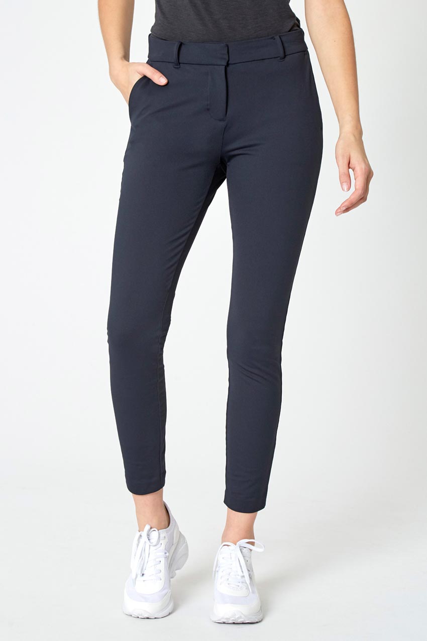 Bravado High-Rise Skinny Twill Pant - Black