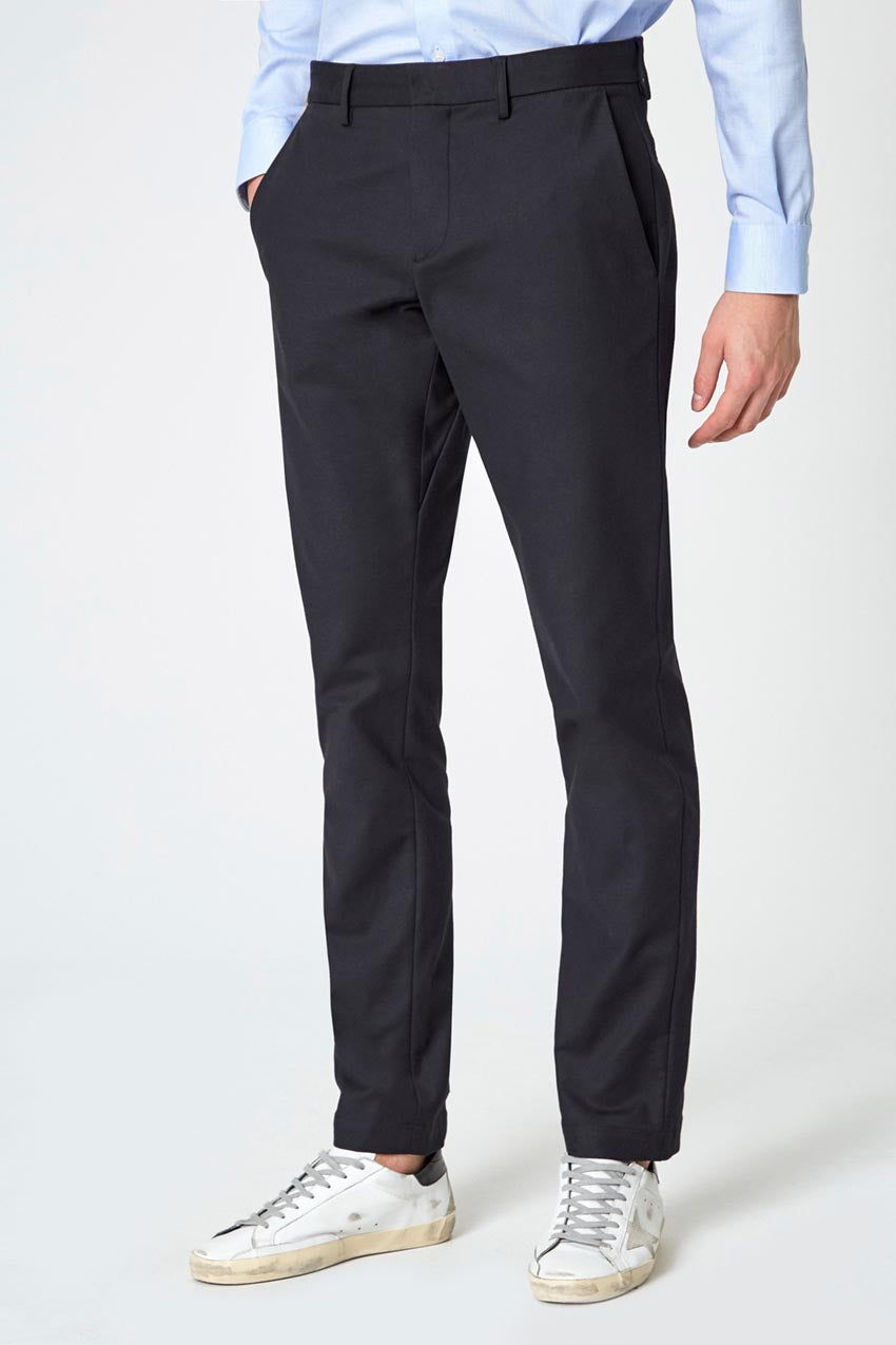 Acumen Slim Twill Pant - Black