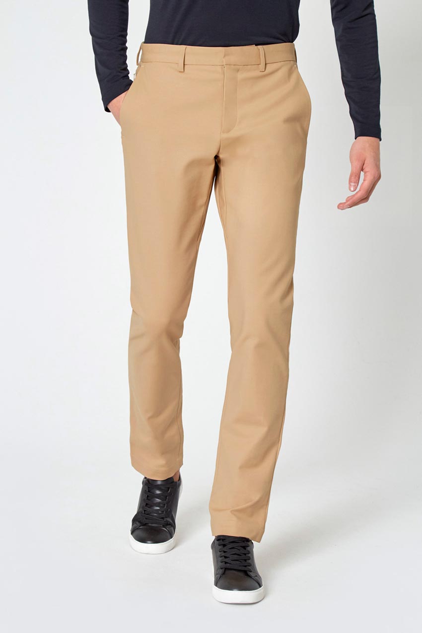 Acumen Slim Twill Pant - Chino Beige