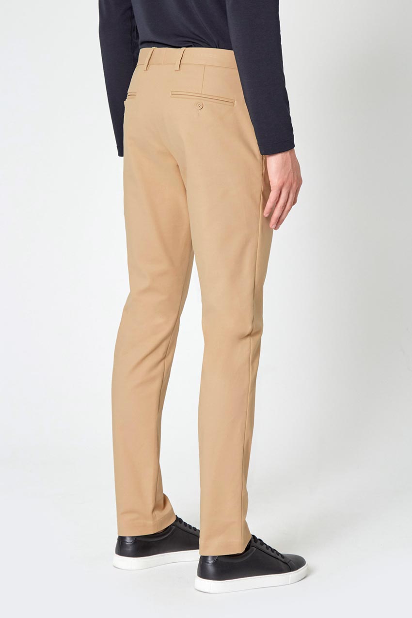 Acumen Slim Twill Pant - Chino Beige