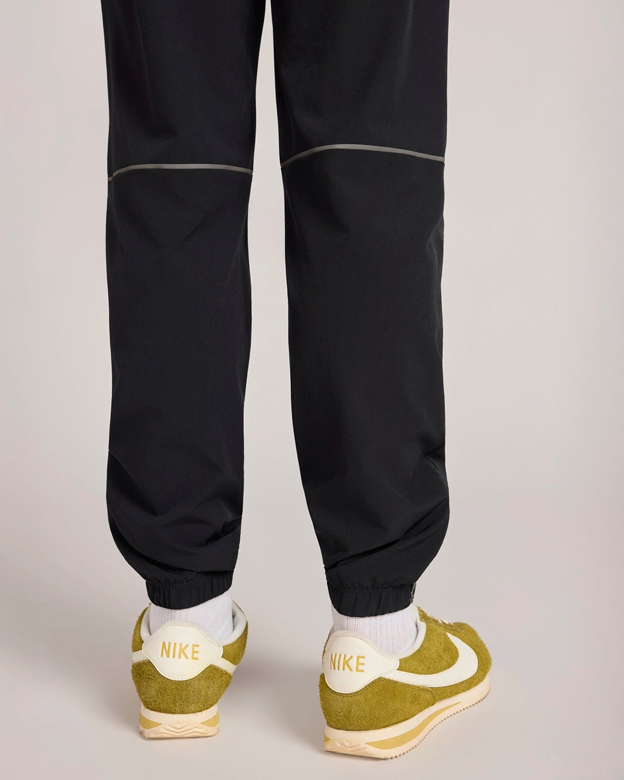 The Active GRS Certified Recycled Poly Lightweight Reflective Track Pant - Black